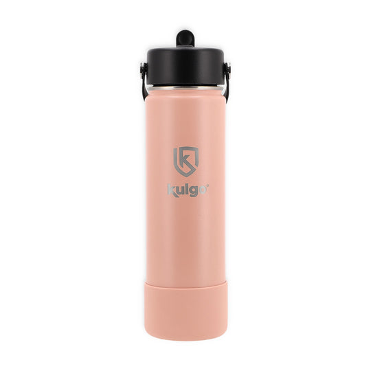 700ml Stainless Steel Flask Straw Cap