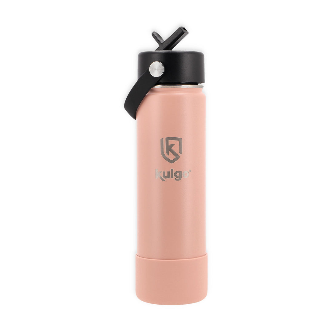 700ml Stainless Steel Flask Straw Cap